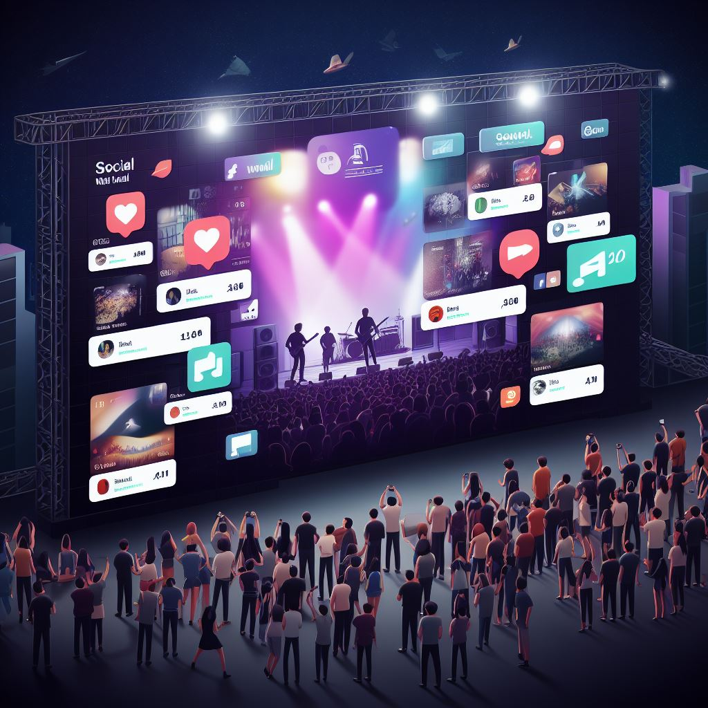 Virtual Event Social Wall