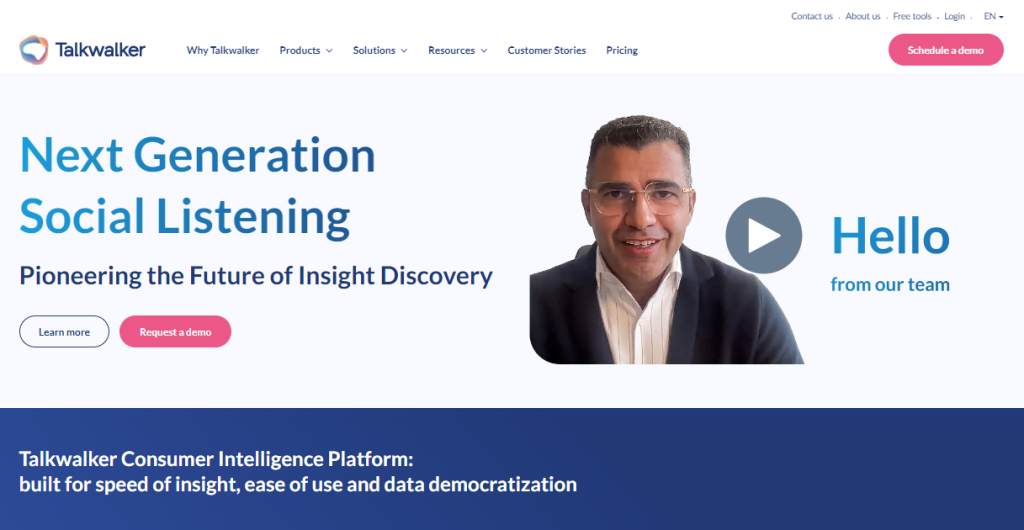 social search engine - Talkwalker