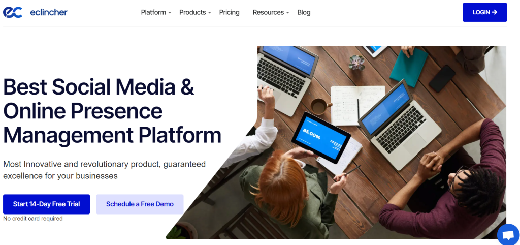 social search engine - eClincher