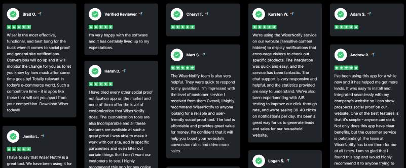 Display reviews on your engaging social walls