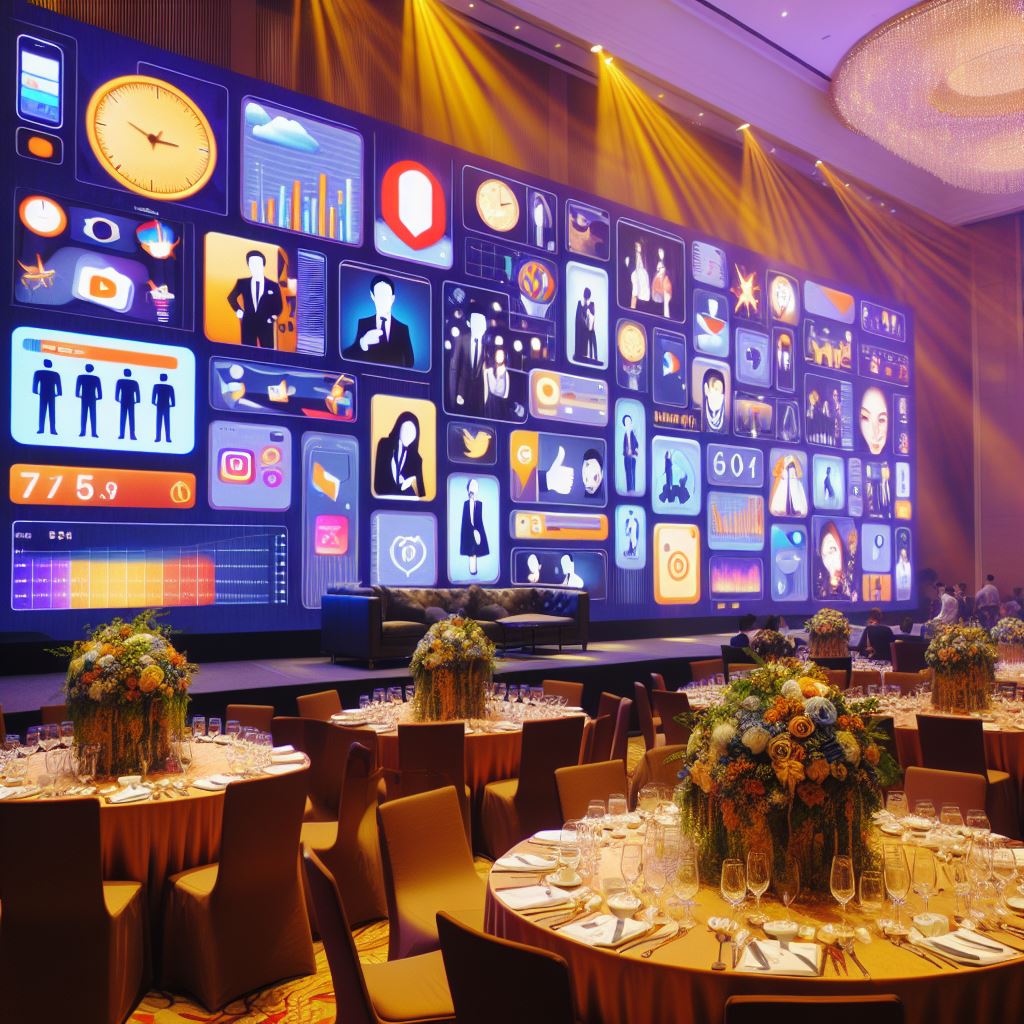 social media wall features