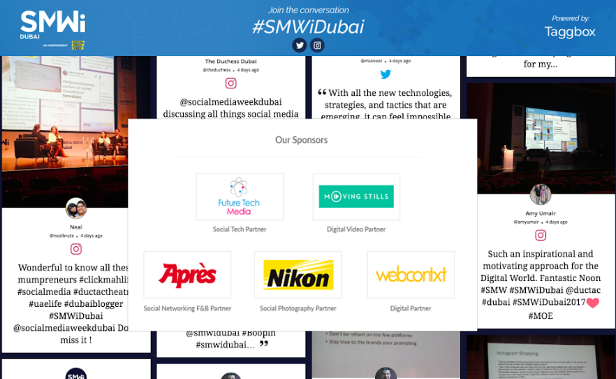 Twitter Wall strategy