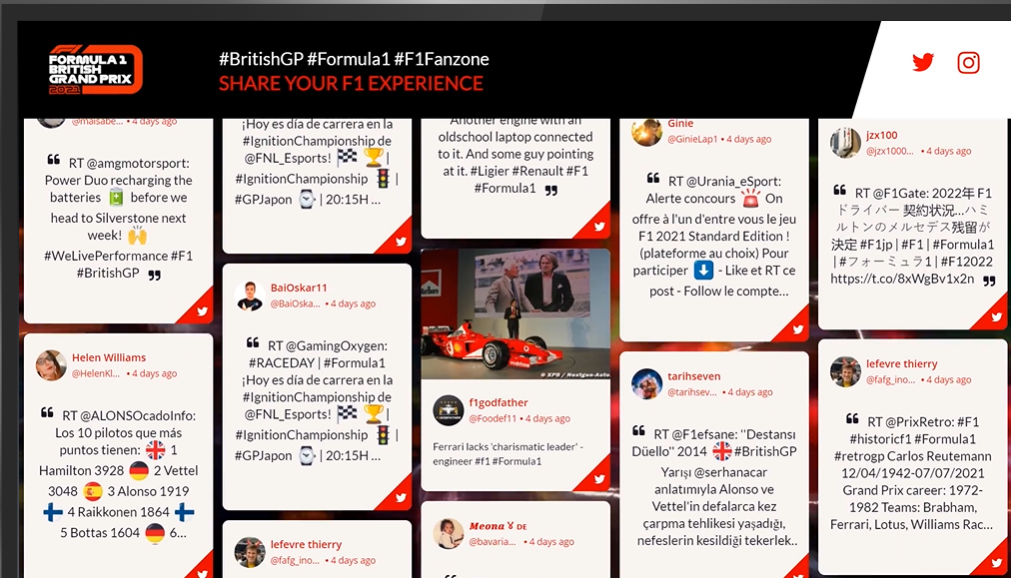 ai social wall