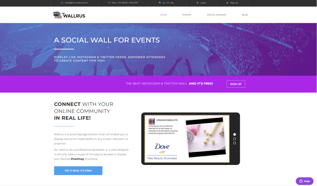 Social Wall Tool