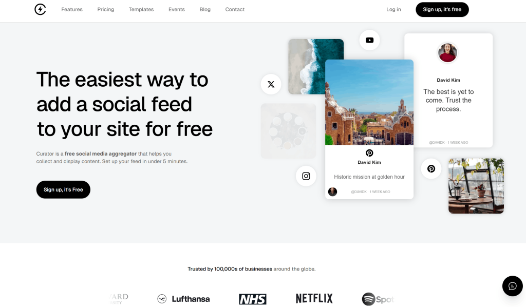 Curator Social Media