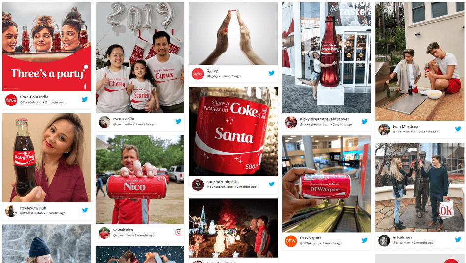user generate content gallaries