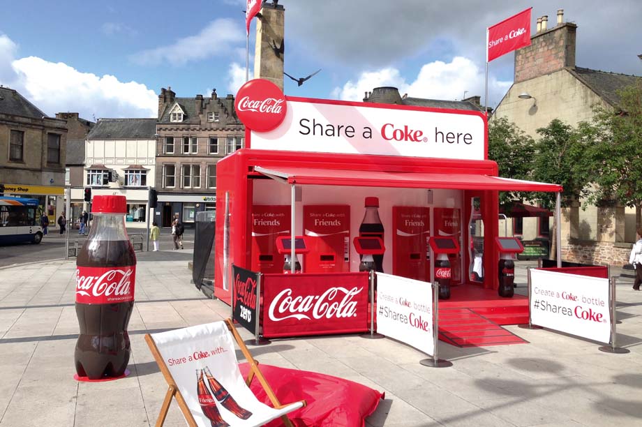 Coco Cola " Share a Coke" Campaign