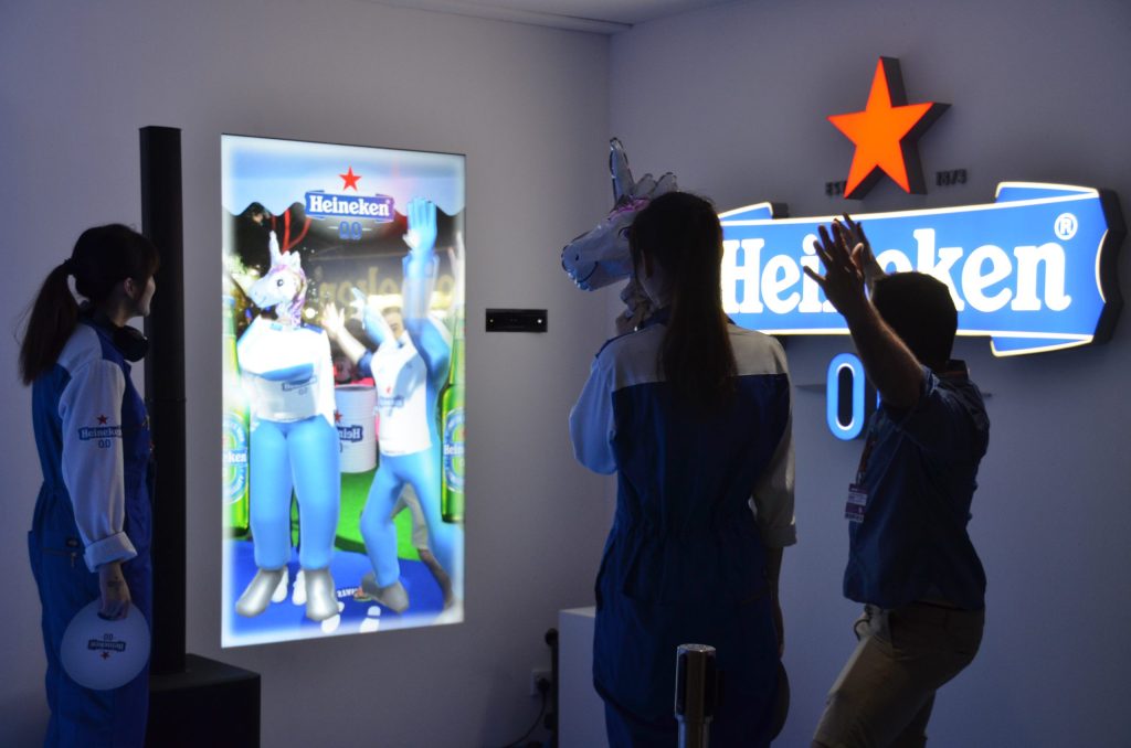 Heineken 0.0 Interactive AR Photobooth - Infinity Core