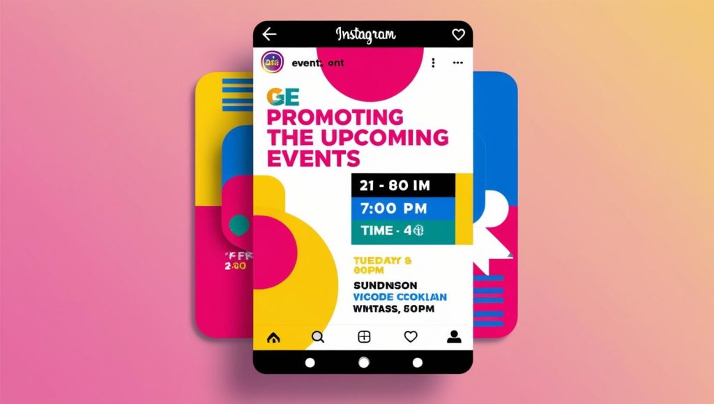 instagram pre event posts