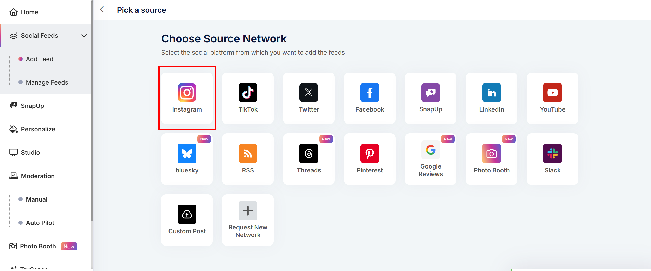 social wall source network