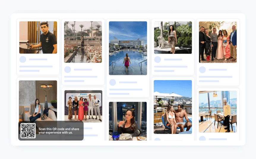 instagram wall ideas for travel industry