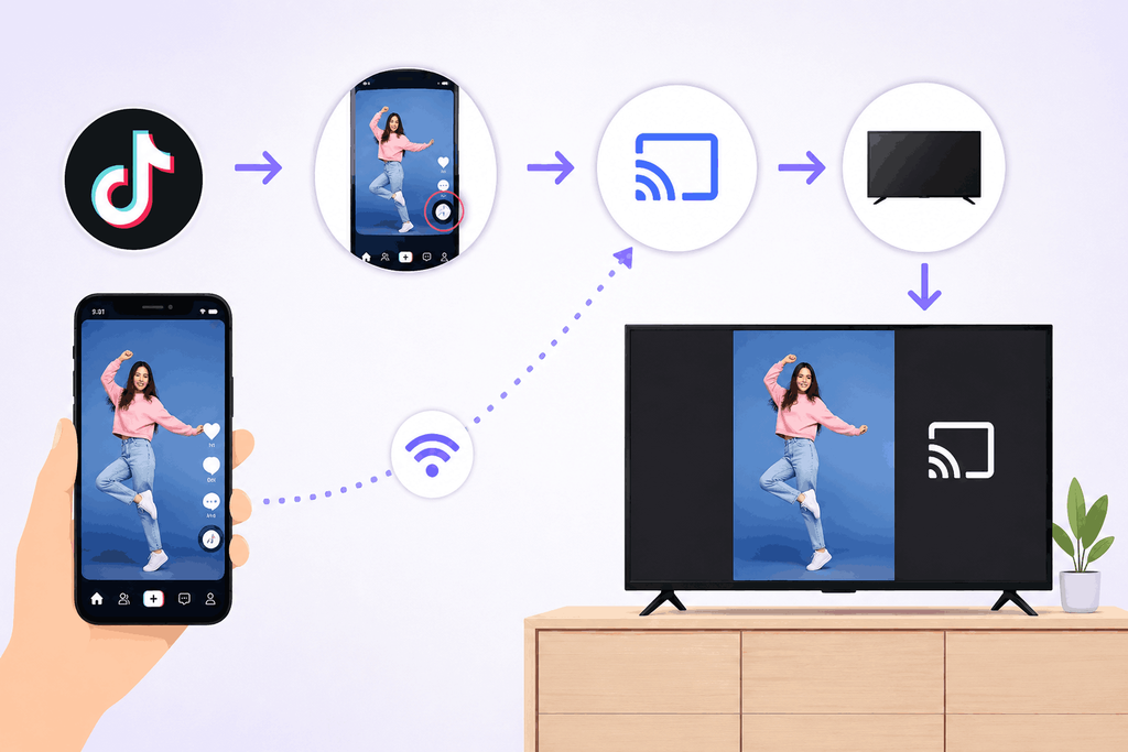 How to put TikTok on TV
