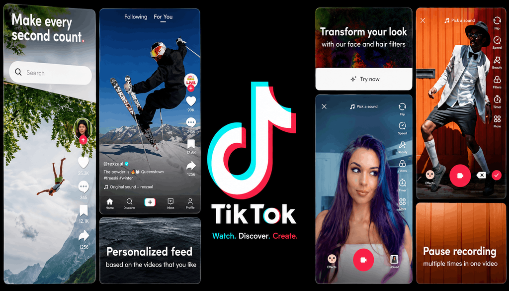 Display Tiktok on Screen
