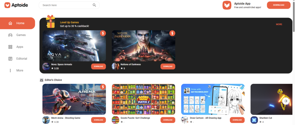 aptoide tv