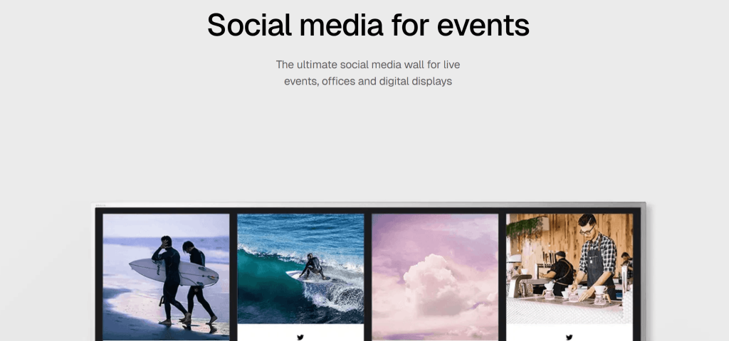Kitcast Alternative for Social Wall
