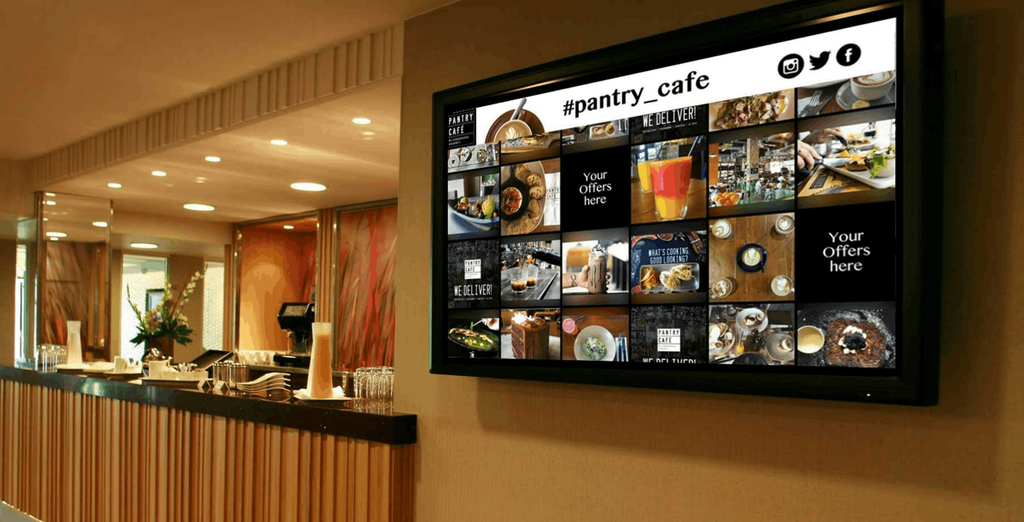 cast instagram on TV screen