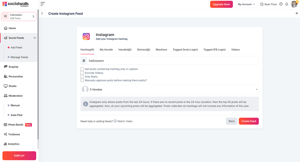 collect social walls