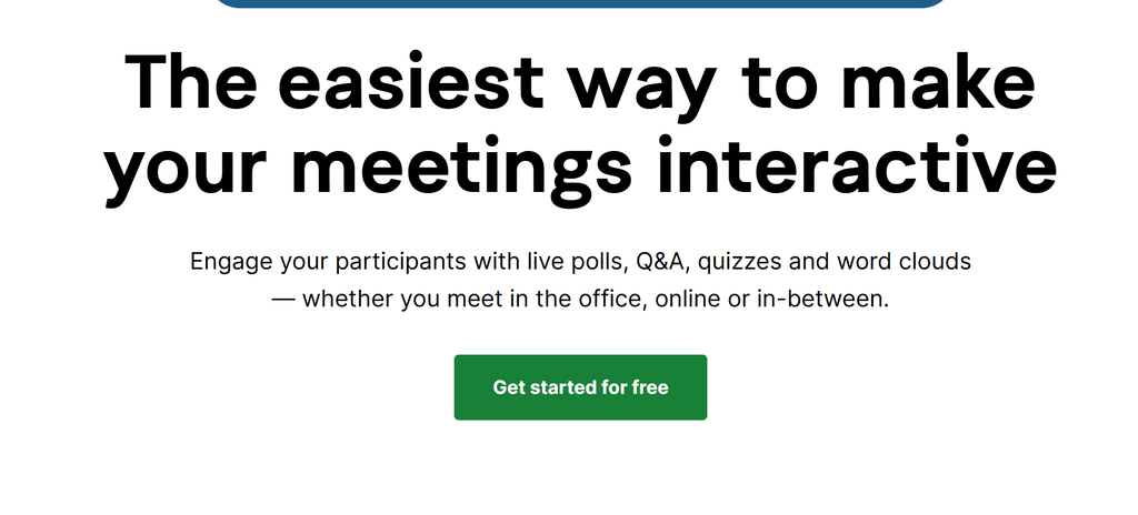 Alternative to Mentimeter